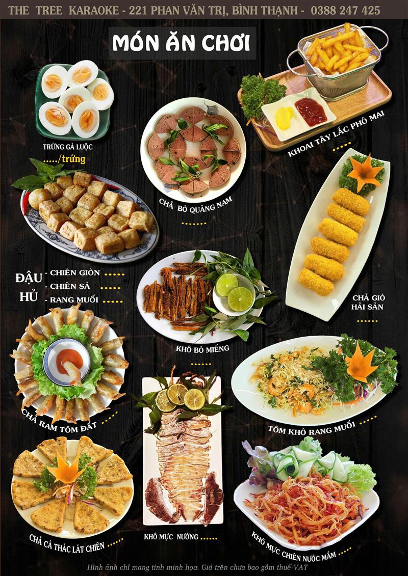 Menu Karaoke The Tree 2