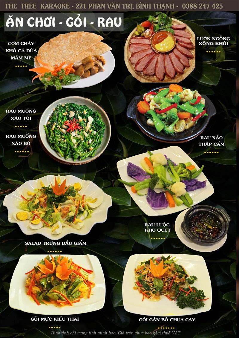 Menu Karaoke The Tree 3