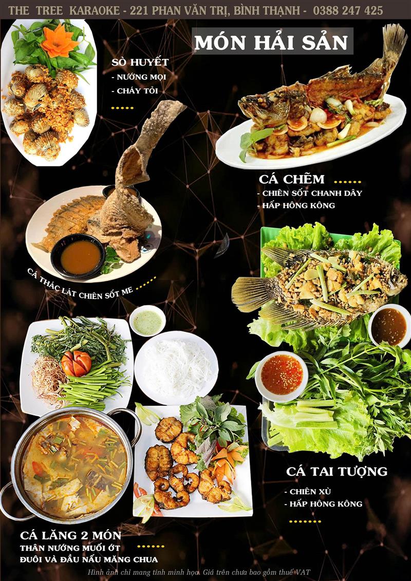 Menu Karaoke The Tree 5