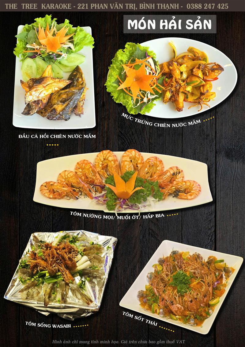 Menu Karaoke The Tree 7