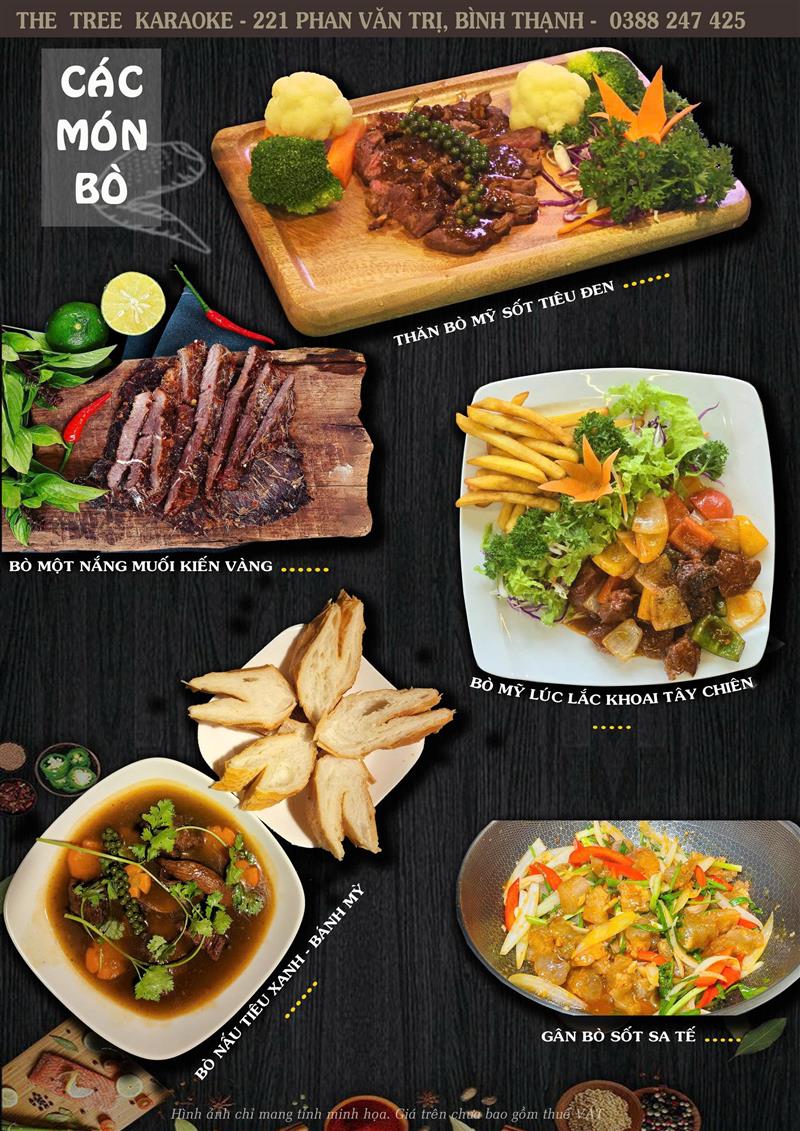 Menu Karaoke The Tree 9
